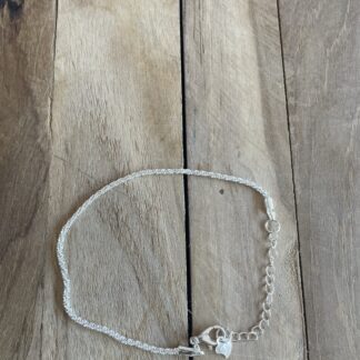 bracelet corde argent